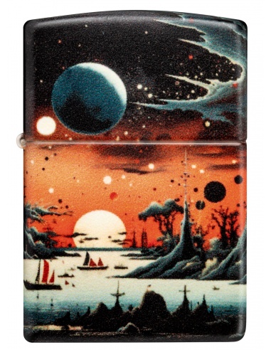 Brichetă Zippo 46254 Galactic Landscape