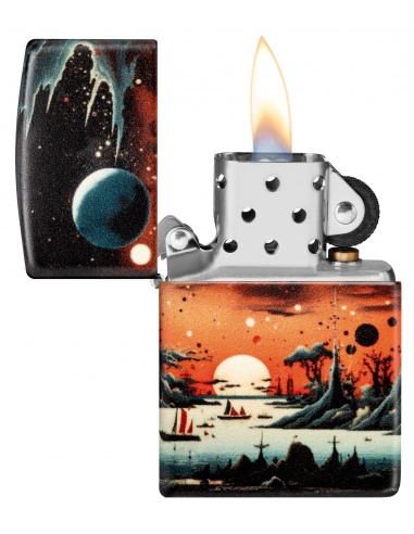 Brichetă Zippo 46254 Galactic Landscape