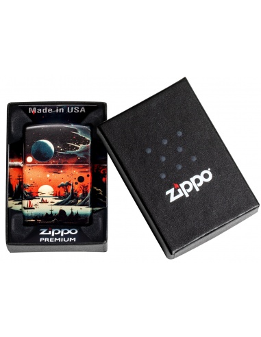 Brichetă Zippo 46254 Galactic Landscape