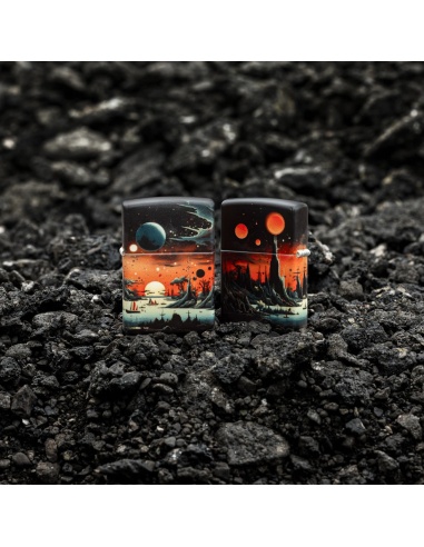 Brichetă Zippo 46254 Galactic Landscape