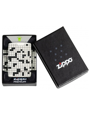 Brichetă Zippo 46285 Crosswords Glow in the Dark