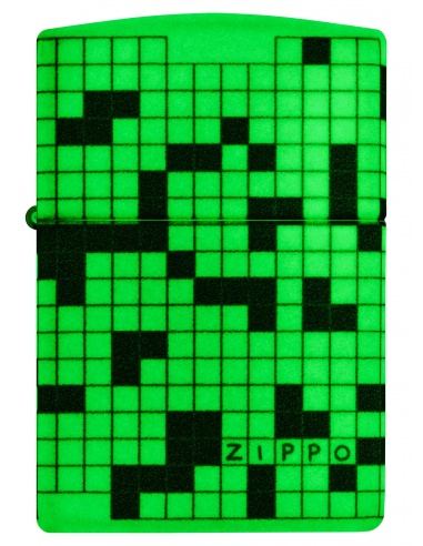 Brichetă Zippo 46285 Crosswords Glow in the Dark