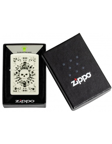 Brichetă Zippo 46289 Glow in the Dark Skull