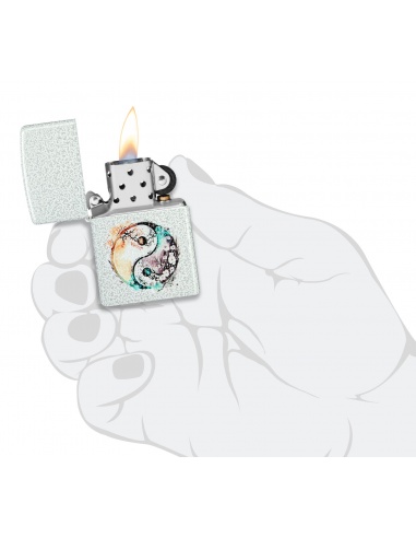 Brichetă Zippo 46249 Floral Yin and Yang
