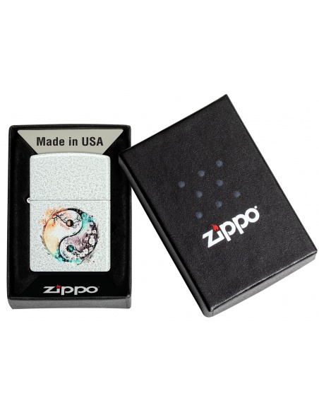 Brichetă Zippo 46249 Floral Yin and Yang