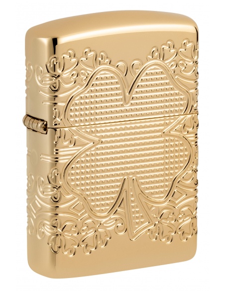 Brichetă Zippo 46301 Lucky Clover Deep Carved Armor