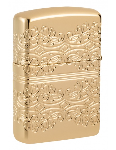 Brichetă Zippo 46301 Lucky Clover Deep Carved Armor