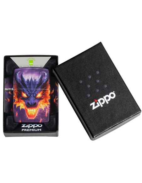 Brichetă Zippo 46251 Glowing Dragon Glow in the Dark