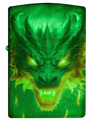 Brichetă Zippo 46251 Glowing Dragon Glow in the Dark