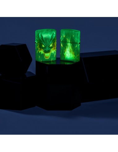 Brichetă Zippo 46251 Glowing Dragon Glow in the Dark