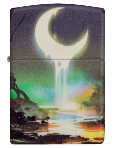 Brichetă Zippo 46259 Moonlit Landscape Glow in the Dark