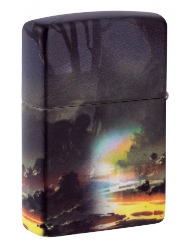 Brichetă Zippo 46259 Moonlit Landscape Glow in the Dark