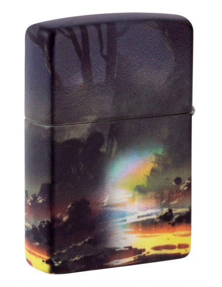 Brichetă Zippo 46259 Moonlit Landscape Glow in the Dark