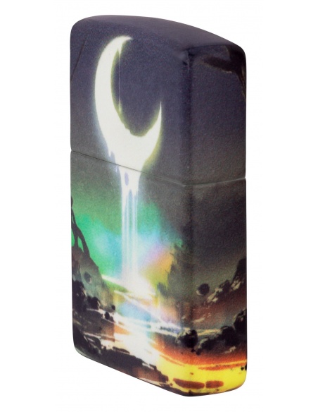 Brichetă Zippo 46259 Moonlit Landscape Glow in the Dark