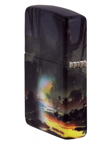 Brichetă Zippo 46259 Moonlit Landscape Glow in the Dark