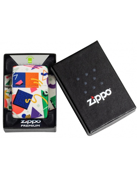 Brichetă Zippo 46286 Throwback Pattern Glow in the Dark
