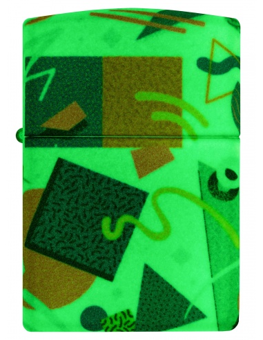 Brichetă Zippo 46286 Throwback Pattern Glow in the Dark