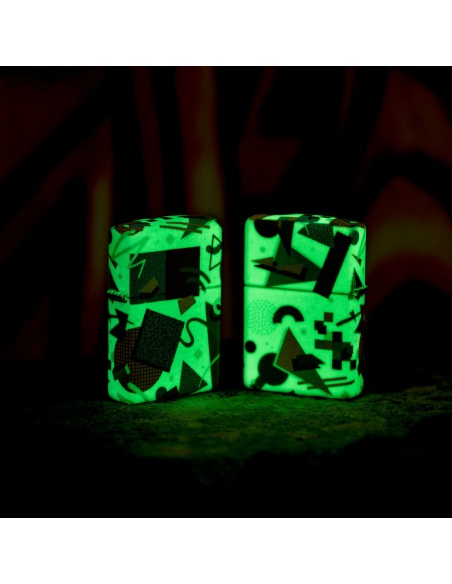 Brichetă Zippo 46286 Throwback Pattern Glow in the Dark