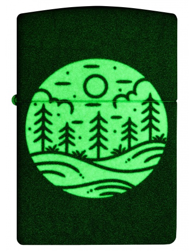 Brichetă Zippo 46287 Moonlit Field Glow in the Dark