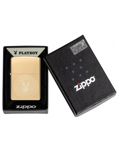 Brichetă Zippo 46219 Playboy Bunny Logo Fancy Fill