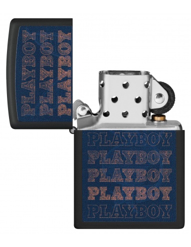 Brichetă Zippo 46272 Playboy Bunny Logo Black Light