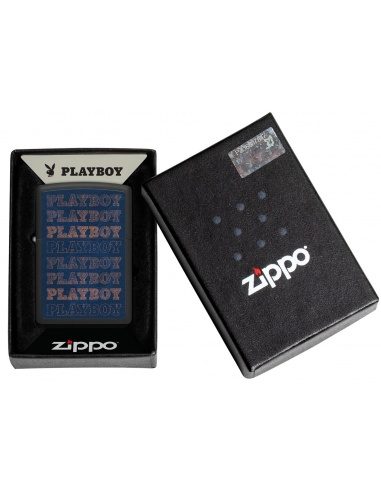 Brichetă Zippo 46272 Playboy Bunny Logo Black Light
