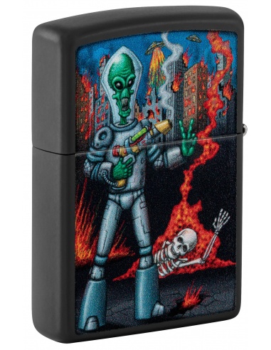 Brichetă Zippo 46250 2-Sided Alien Attack