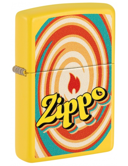 Brichetă Zippo 46570 Hypnotic Spiral and Logo