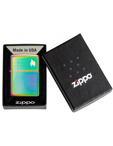 Brichetă Zippo 46569 Dot Matrix Flame Icon