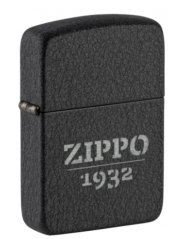 Brichetă Zippo 46567 Black Crackle 1941 Vintage Design