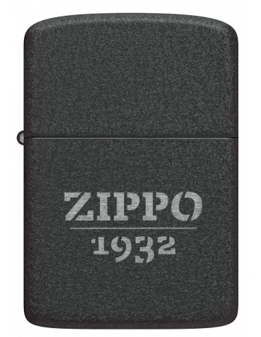 Brichetă Zippo 46567 Black Crackle 1941 Vintage Design