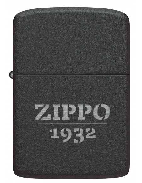 Brichetă Zippo 46567 Black Crackle 1941 Vintage Design