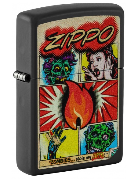 Brichetă Zippo 46229 Comic Book Zombies and Logo