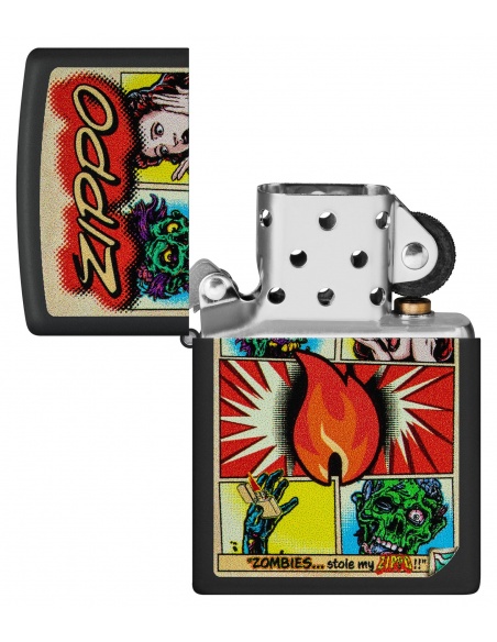 Brichetă Zippo 46229 Comic Book Zombies and Logo