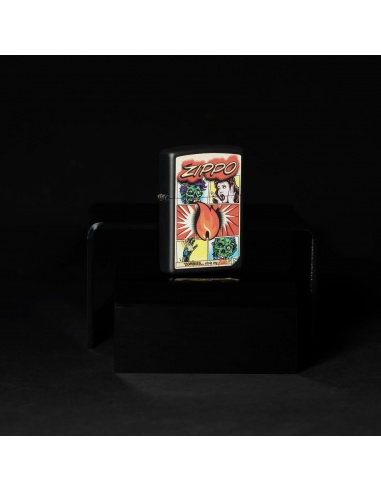 Brichetă Zippo 46229 Comic Book Zombies and Logo