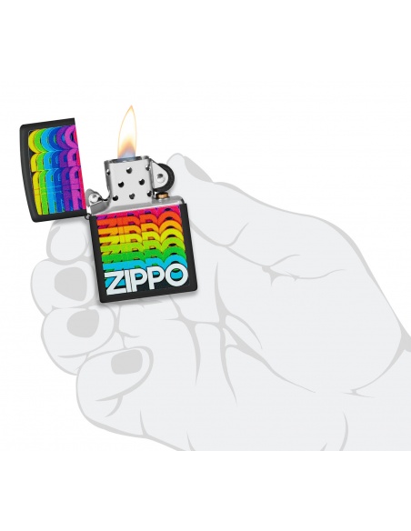 Brichetă Zippo 46234 Techno Logo