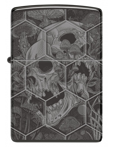 Brichetă Zippo 46425 Mushroom and Skulls