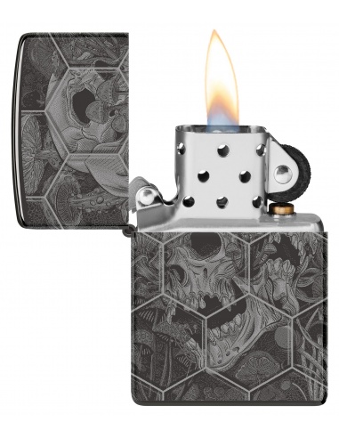 Brichetă Zippo 46425 Mushroom and Skulls
