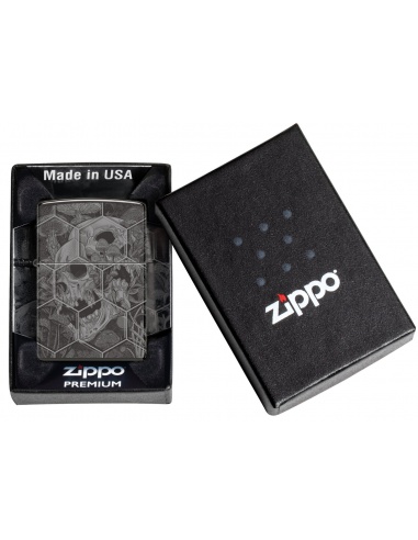 Brichetă Zippo 46425 Mushroom and Skulls