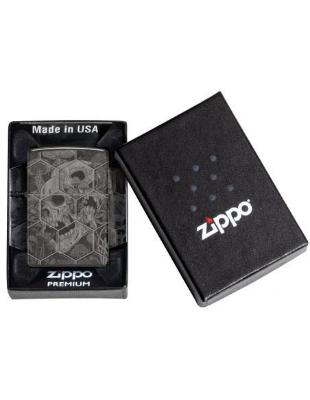 Brichetă Zippo 46425 Mushroom and Skulls
