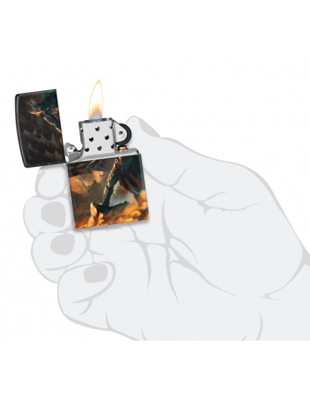 Brichetă Zippo 46284 Dragon and Knight