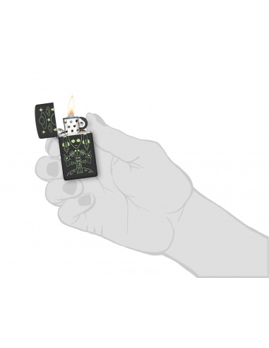 Brichetă Zippo 46691 Alien Invasion