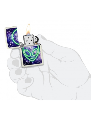 Brichetă Zippo 46288 Alien Glow in the Dark