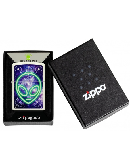 Brichetă Zippo 46288 Alien Glow in the Dark