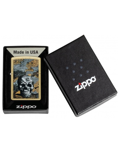 Brichetă Zippo 46577 Floral Skull