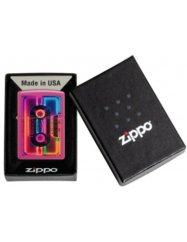Brichetă Zippo 46693 Neon Cassette