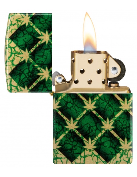 Brichetă Zippo 46265 Argyle Cannabis Leaf