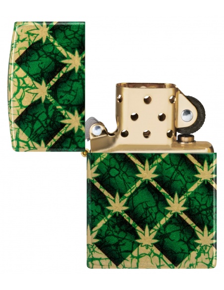 Brichetă Zippo 46265 Argyle Cannabis Leaf