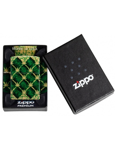 Brichetă Zippo 46265 Argyle Cannabis Leaf