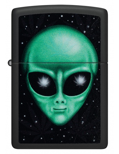Brichetă Zippo 46708 Alien Cannabis Leaf